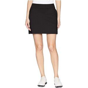 NIKE Women's Dry Golf Skort in Black Medium